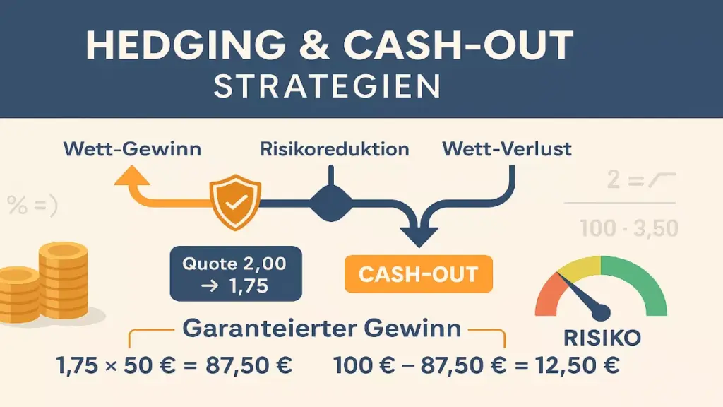 Hedging und Cash-Out Strategien zur Risikominimierung bei Wetten