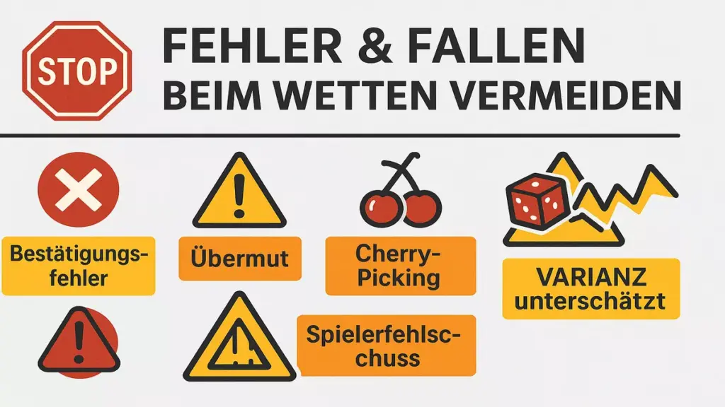 Häufige Wettfehler und psychologische Fallen vermeiden